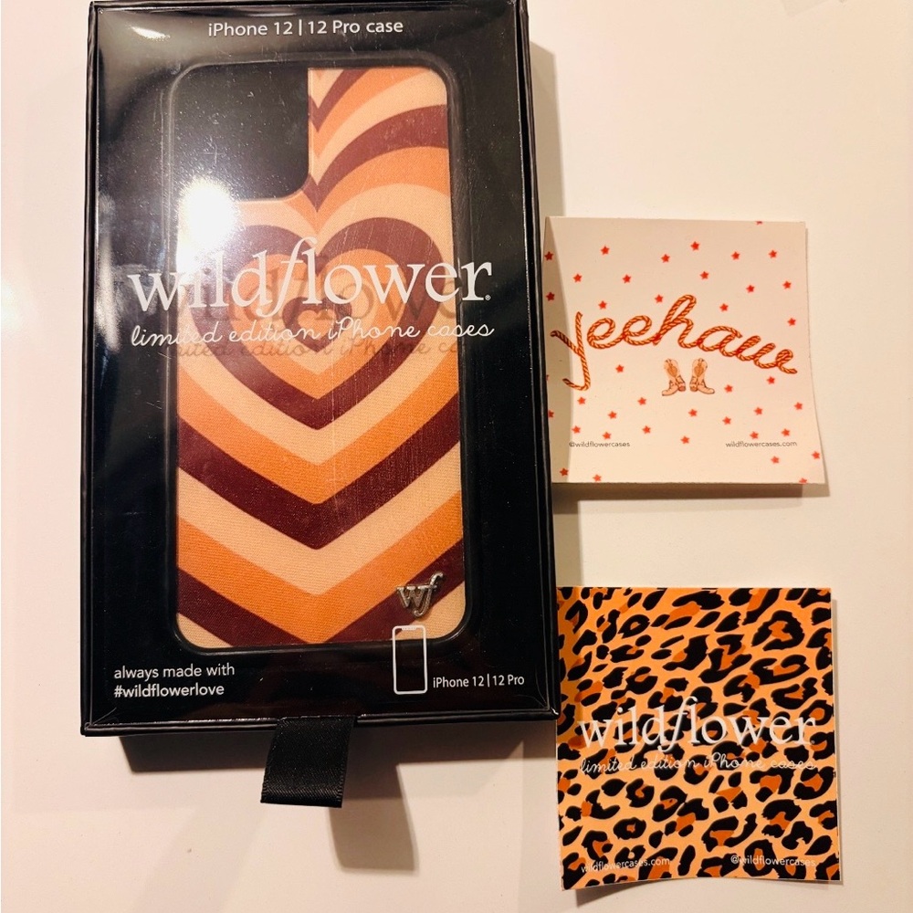Wildflower Case iPhone 12 | 12 Pro Case in Latte Love
